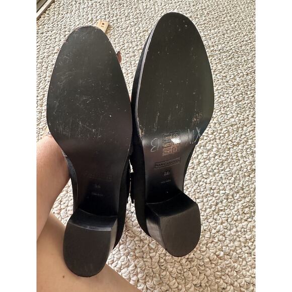 Marc Jacobs Women's Ginger Interlock Black Suede Ankle Boots 39 US 9 NEW - Picture 3 of 9